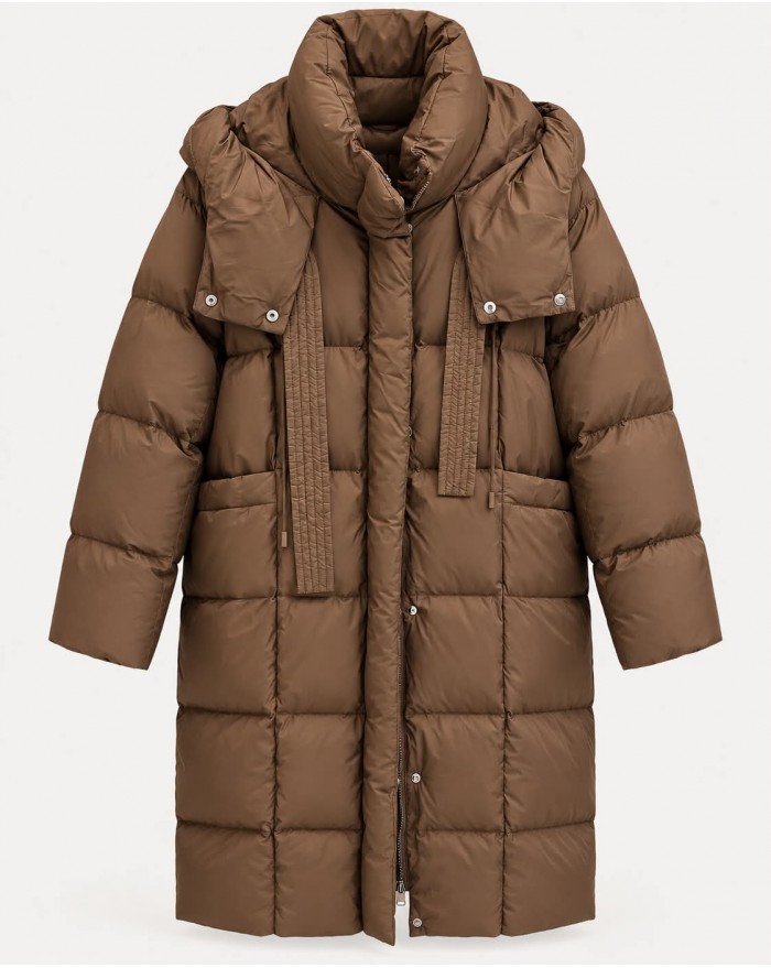 Jacket Goose Down - Brown