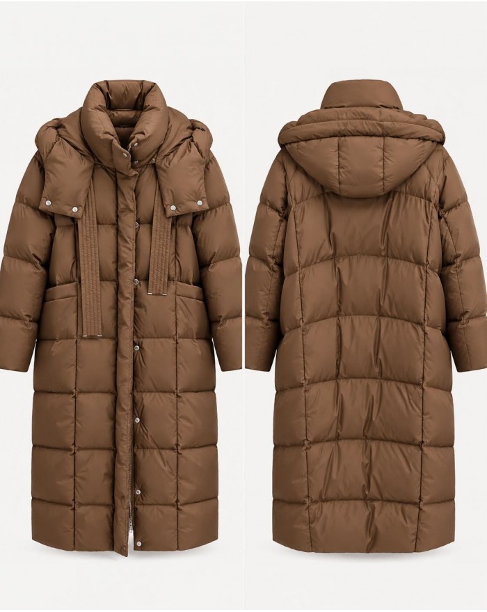 Jacket Goose Down - Brown