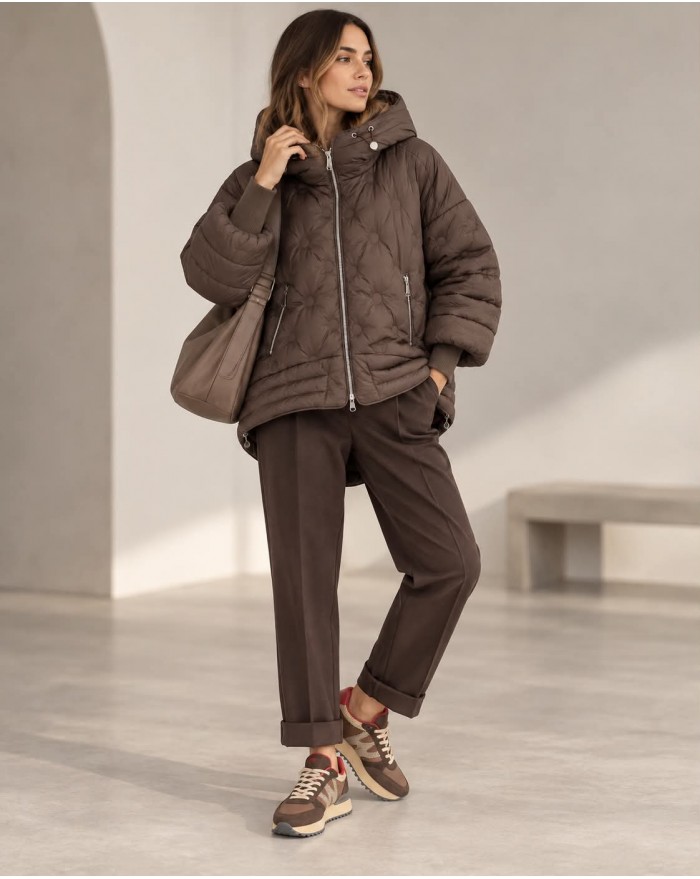 Jacket Oversize PR - Brown