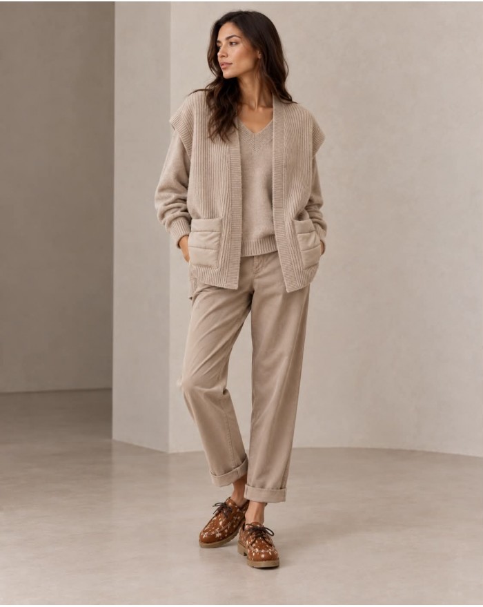 Oversized Wool Cardigan