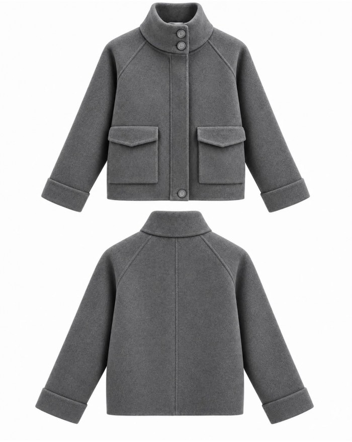 Jacket Coat - Grey
