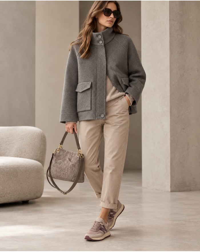Jacket Coat - Grey