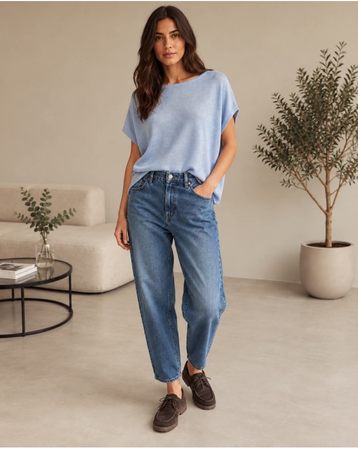 Sweather Cashmere 02 - Light Blue