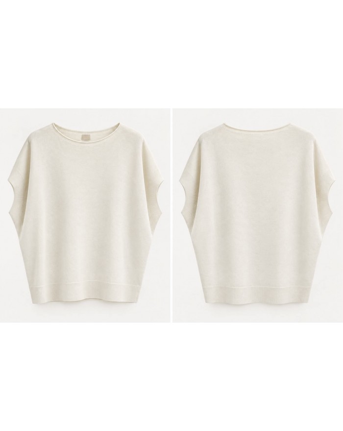 Sweather Cashmere 02 - Ecru