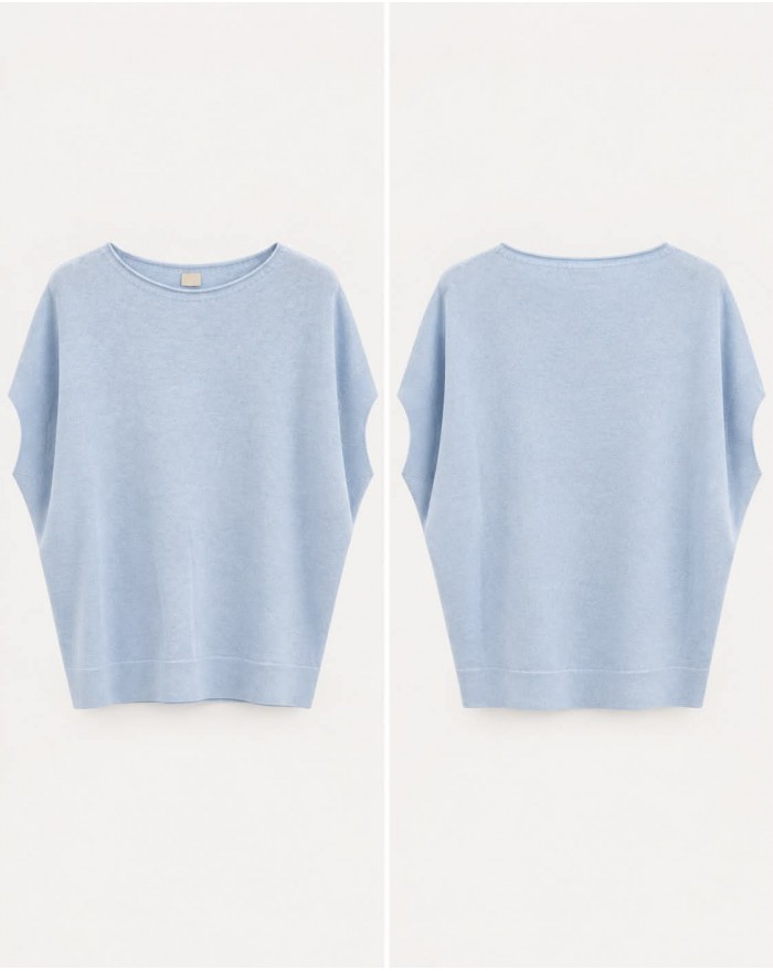 Sweather Cashmere 02 - Light Blue