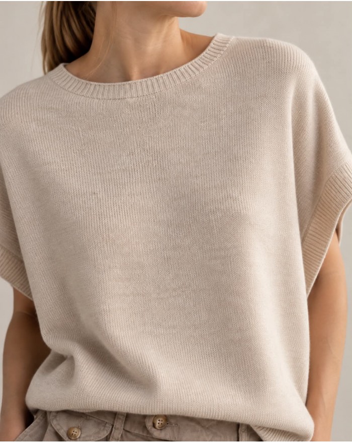 Sweather Cashmere 02 - Beige