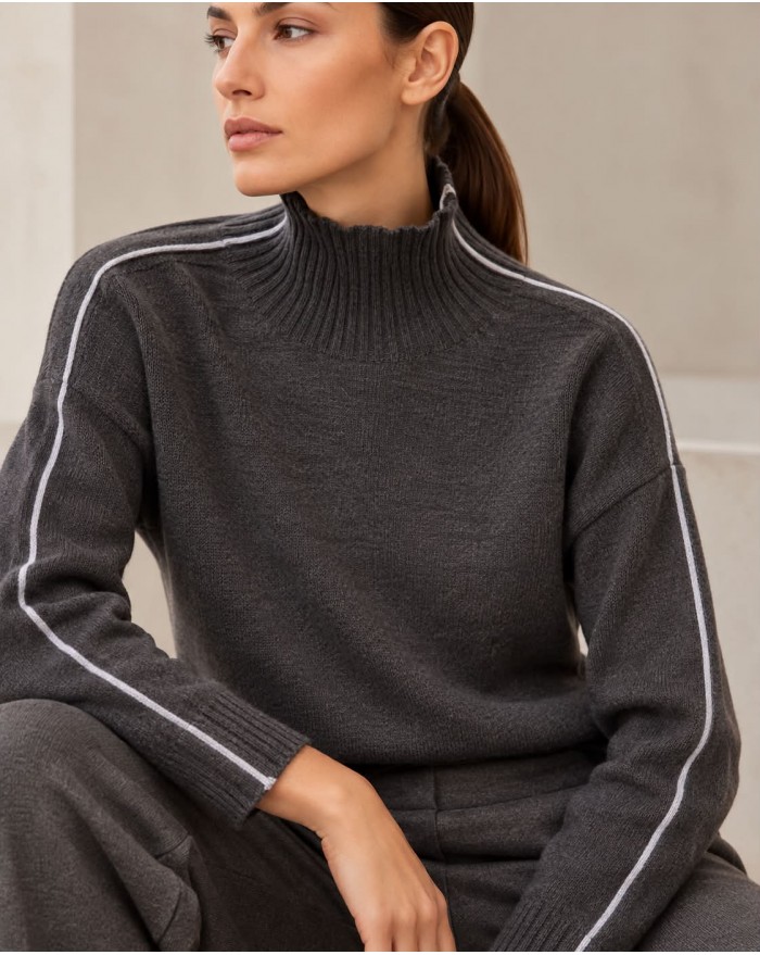 Sweather Line Wool - Antracite