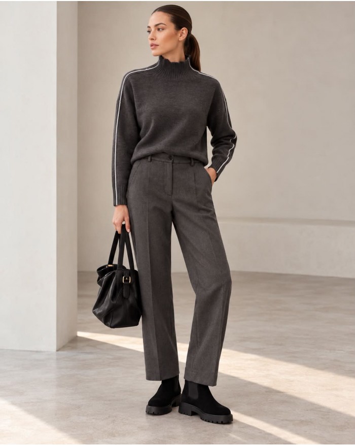 Sweather Line Wool - Antracite