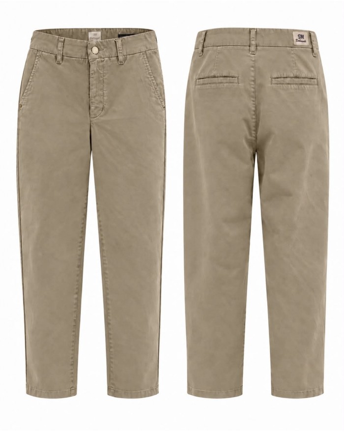 Portico Trousers - Beige Stone