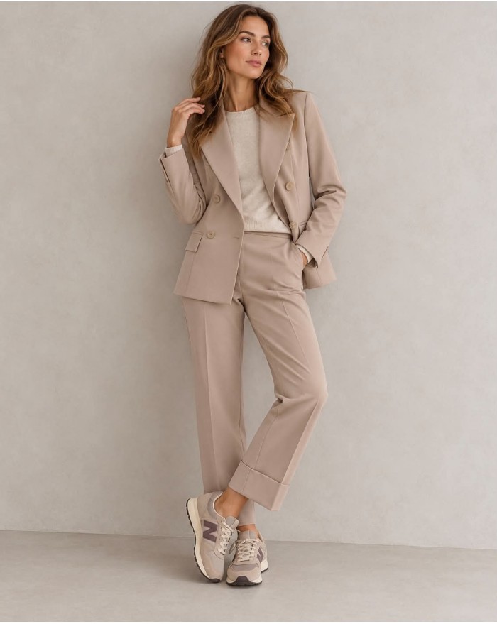 Blazer Punto Slim - Beige