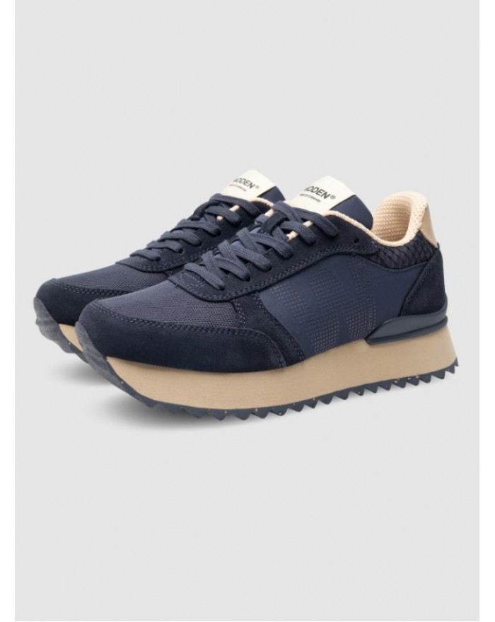 Ronja Plateau - Dark Navy Multi