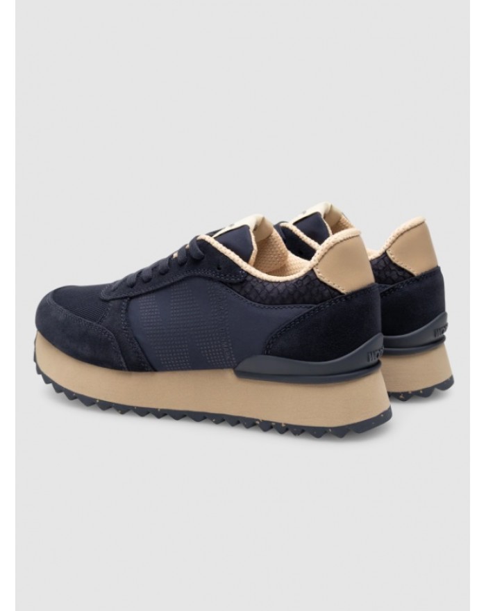 Ronja Plateau - Dark Navy Multi