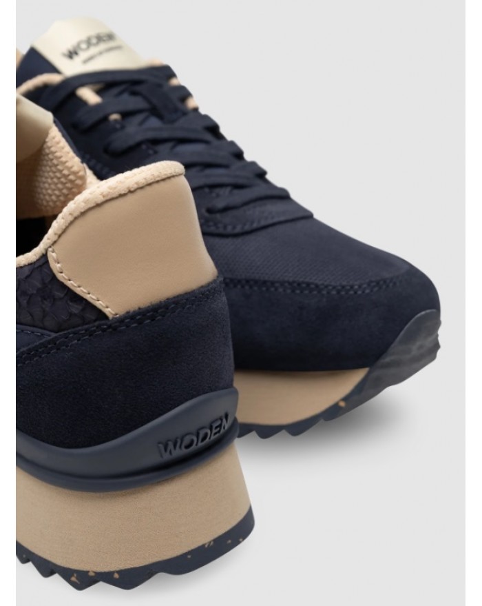 Ronja Plateau - Dark Navy Multi