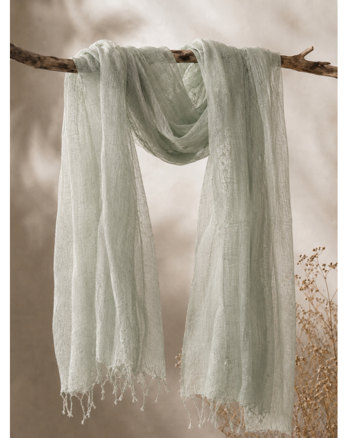 Scarf A Lino - Mint